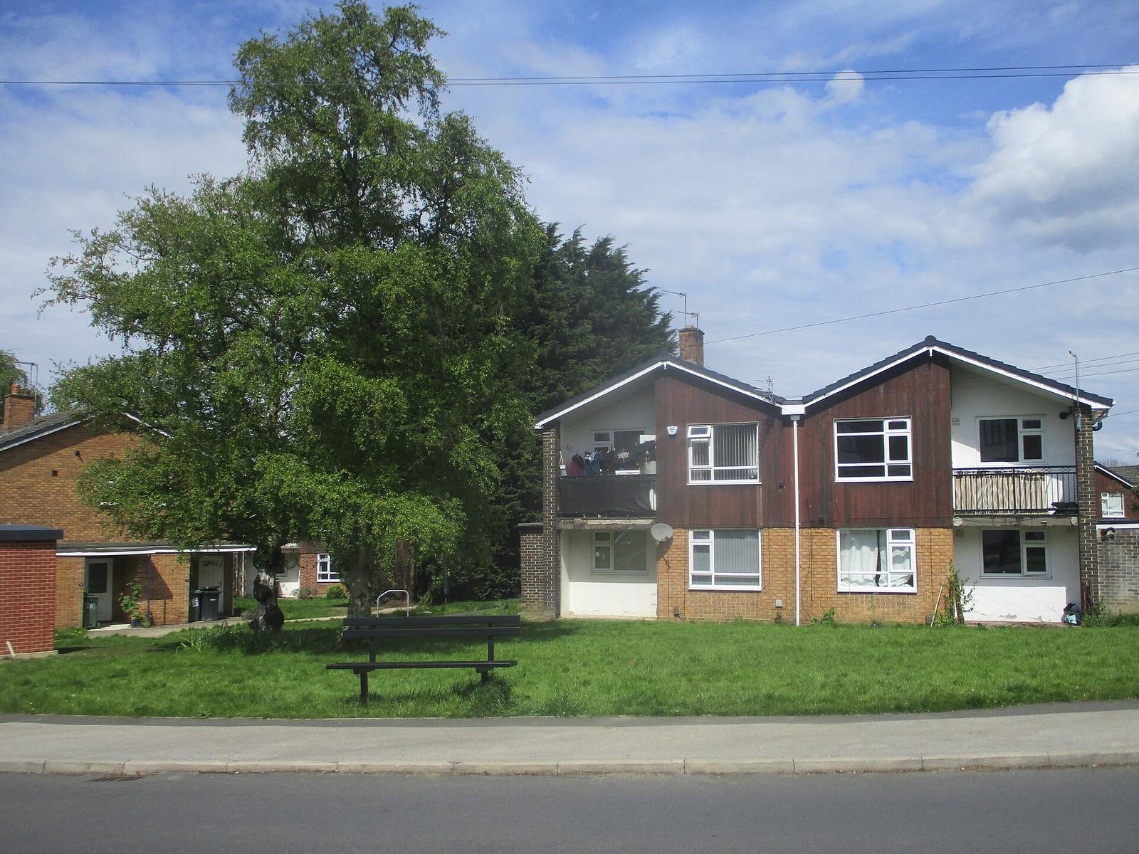 Leeds Jewish Housing Association properties on Queenshill Avenue, Moortown, Leeds (5th May 2024)
