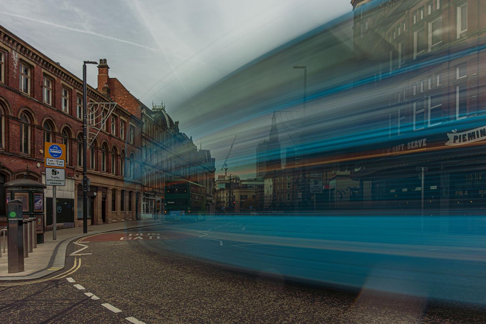 Dynamic Long Exposure of Leeds City Center